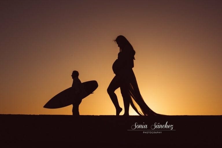 Sesion fotografica premama en gran canaria